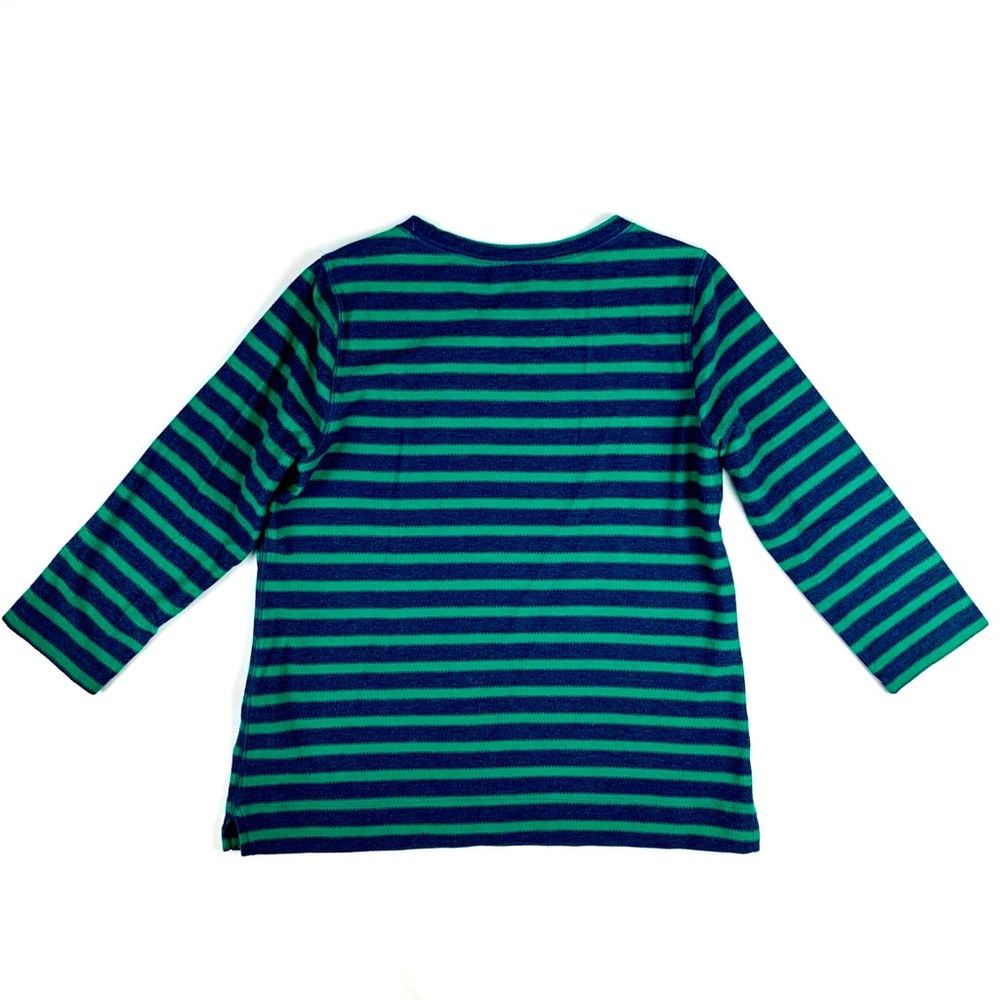 Lands End Green and Blue sweater SZ XS 2-4 - Picture 3 of 5